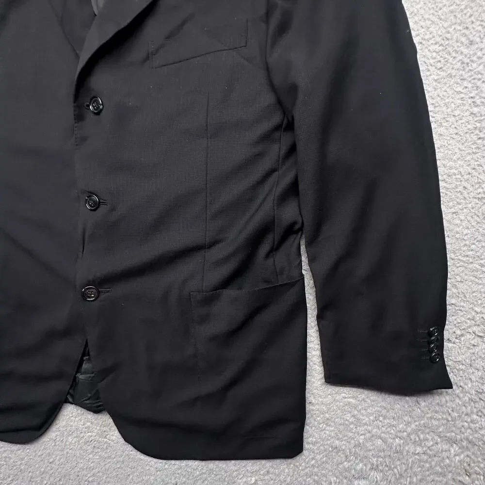 Ermenegildo Zegna Traveller Blazer Coat Mens 54R Wool Blend Nylon Elastane